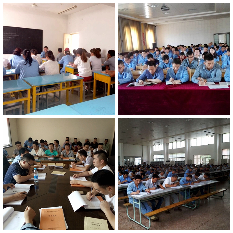 全員百日學(xué)“三規(guī)”活動(dòng)現(xiàn)場(chǎng)（一鋁、石墨、特種鋁、檢修公司）