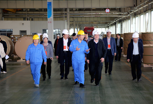 駐洛陽市省、市人大代表到萬基控股集團參觀